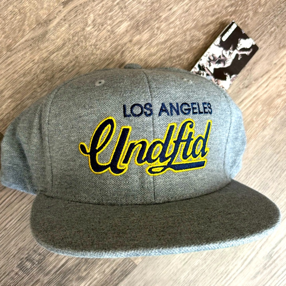 NWT UNDFTD Script Snap back Cap